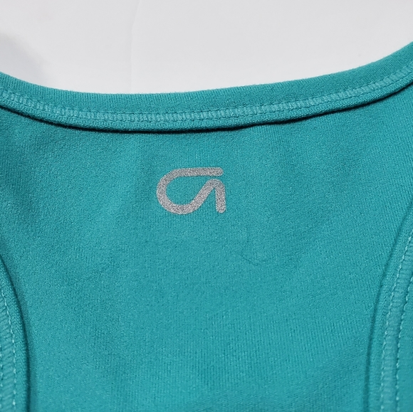 GapFit PowerMove T-Back Sports Bra in Teal Size Small MSRP $35 FPS040 - Picture 12 of 16